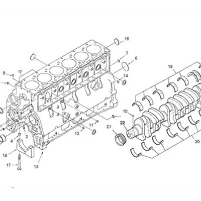 Cummins 6BTA5.9 Engine Overhaul Parts