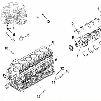 Cummins ISBe Engine Overhaul Parts