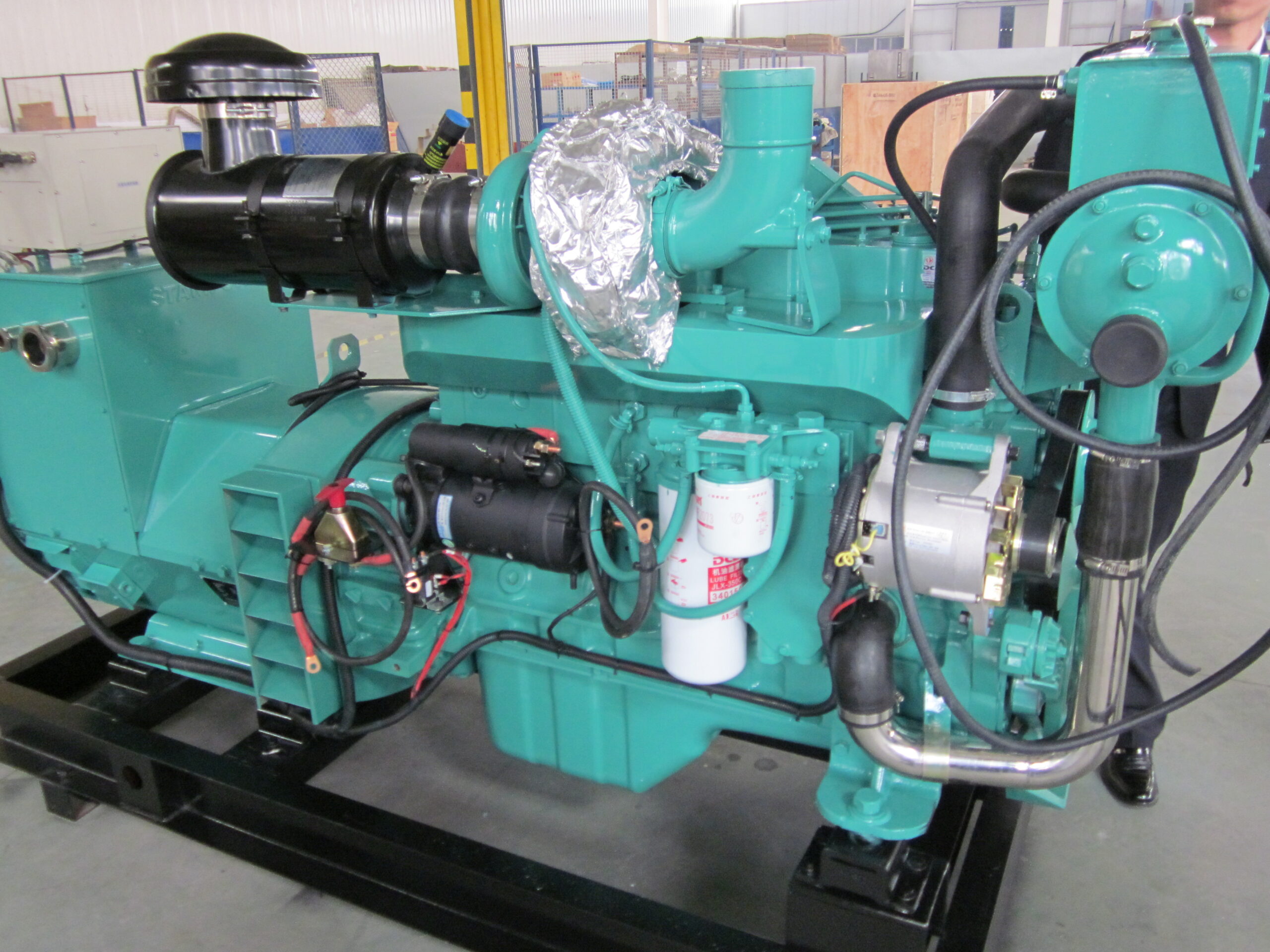 Cummins Marine Diesel Generator Set Spectrum from EB MACHIENRY